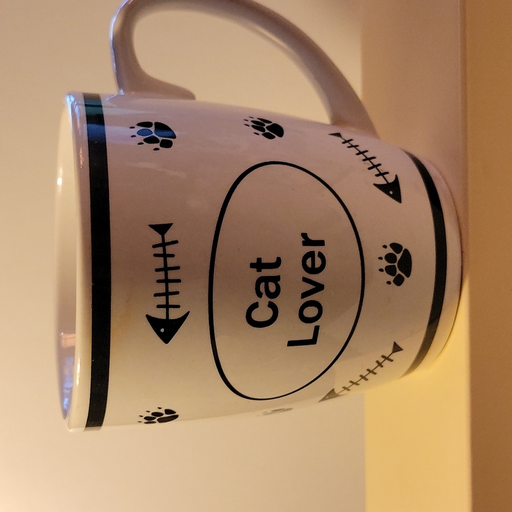 Cat lovers coffee mug housewares international